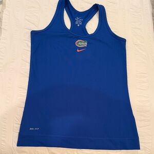 GATORS Nike Royal Blue Dri-FIT Tank